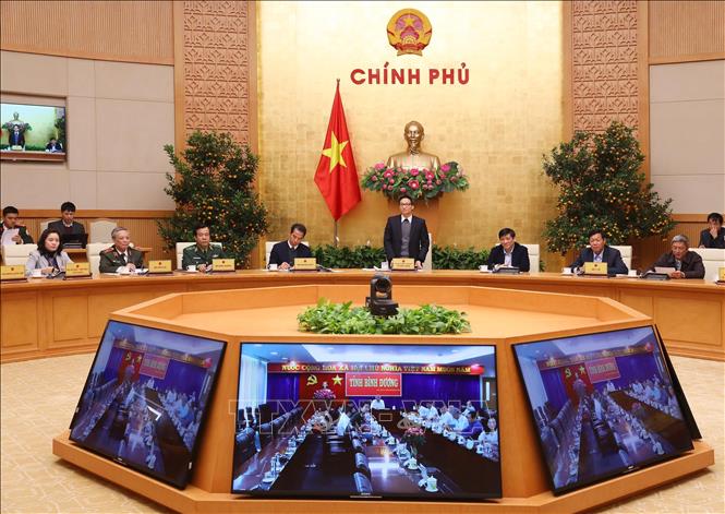 Phó Thủ tướng Vũ Đức Đam chủ trì họp trực tuyến toàn quốc ...
