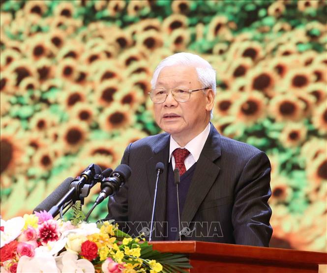 Tổng Bí thư, Chủ tịch nước Nguyễn Phú Trọng đọc Diễn văn ...