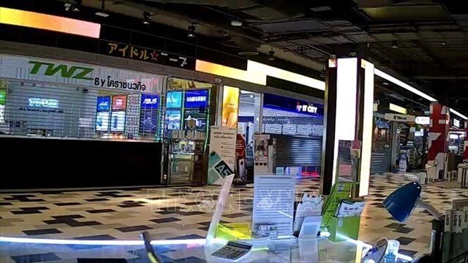 Trong ảnh: Trung tâm thương mại tại tỉnh Nakhon Ratchasima, nơi xảy ra vụ xả súng khiến 29 người thiệt mạng và 57 người bị thương, Thái Lan, ngày 8/2/2020. Ảnh: THX/ TTXVN