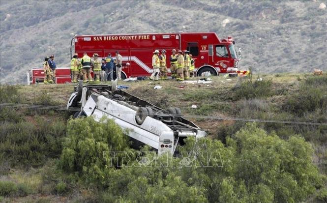 Tai nạn giao thông tại Mỹ, hơn 20 người thương vong - Ảnh thời sự quốc tế -  Văn hóa xã hội - Thông tấn xã Việt Nam (TTXVN)
