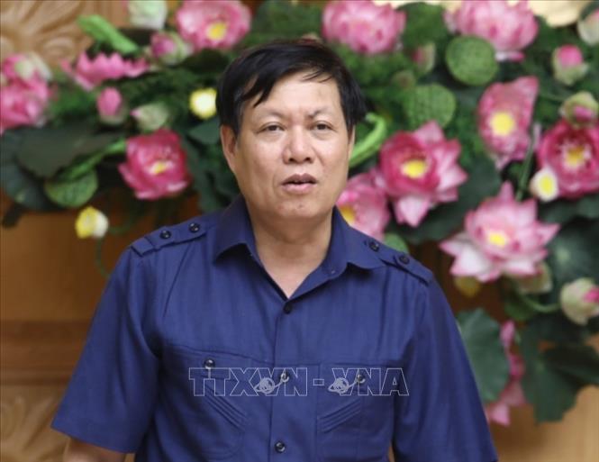 Trong ảnh: Thứ trưởng Bộ Y tế Đỗ Xuân Tuyên phát biểu. Ảnh: Văn Điệp - TTXVN