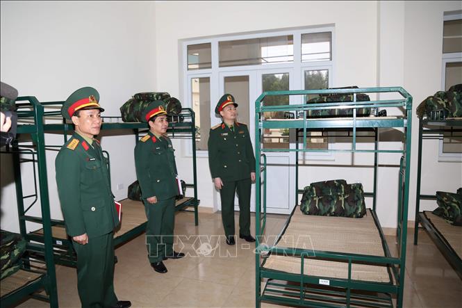 Trong ảnh: Khu lưu trú cho các công dân về cách ly. Ảnh: TTXVN 
