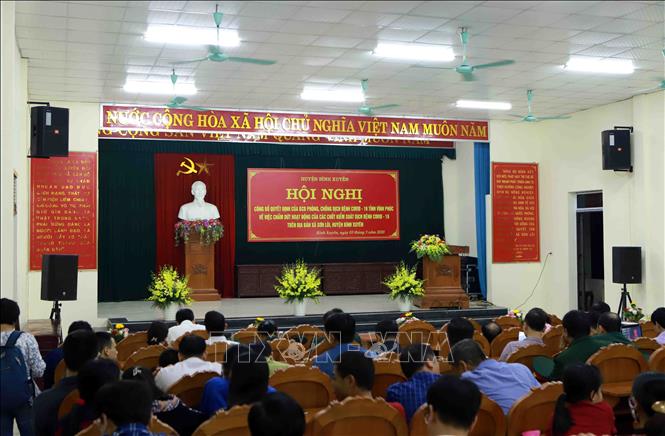 Trong ảnh: Quang cảnh buổi lễ. Ảnh: Hoàng Hùng -TTXVN