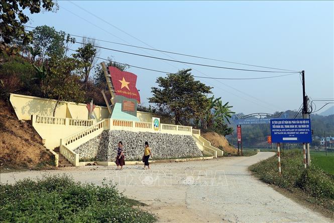 Trong ảnh: Một di tích lịch sử trận địa pháo của đại đội 815 tại xã Thanh Minh, thành phố Điện Biên Phủ. Ảnh: Phan Tuấn Anh - TTXVN