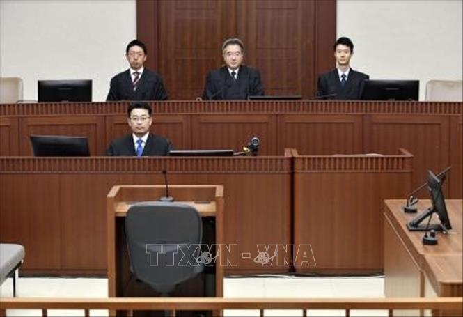 Trong ảnh: Phiên tòa xét xử đối tượng Satoshi Uematsu tại Tòa án quận Yokohama, tỉnh Kanagawa, Nhật Bản ngày 16/3/2020. Ảnh: Kyodo/TTXVN