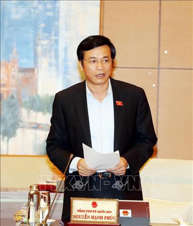 Thường vụ Quốc hội nghe báo cáo của Chính phủ về công tác ...