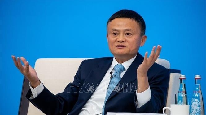 Trong ảnh: Nhà sáng lập Tập đoàn thương mại điện tử Alibaba của Trung Quốc, tỷ phú Jack Ma. Ảnh: IRNA/TTXVN