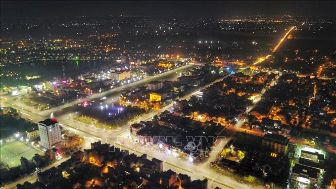 Trong ảnh: Diện mạo đô thị thành phố Hưng Yên ngày càng khởi sắc. Ảnh: Thành Đạt – TTXVN