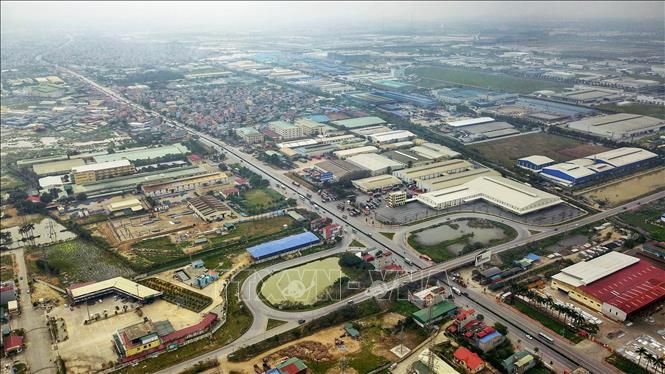 Trong ảnh: Khu công nghiệp Phố Nối B (Hưng Yên). Ảnh: Thành Đạt – TTXVN