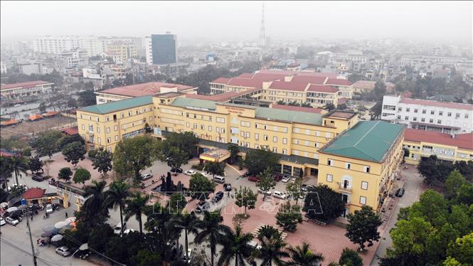 Trong ảnh: Bệnh viện Đa khoa tỉnh Hưng Yên được đầu tư hiện đại. Ảnh: Thành Đạt – TTXVN