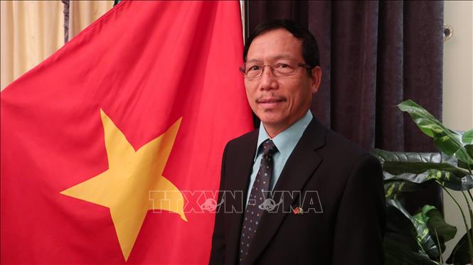 Đại sứ Việt Nam tại Saudi Arabia Vũ Viết Dũng. Ảnh: TTXVN phát 