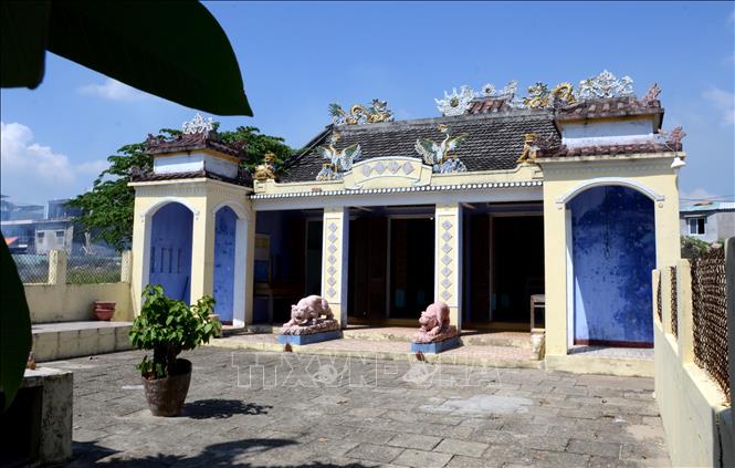 Photo: Nam O village’s temple. VNA Photo: Quốc Dũng