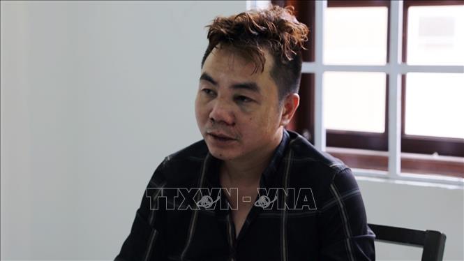 Trong ảnh: Các đối tượng trong đường dây vận chuyển, mua bán trái phép chất ma túy bị bắt giữ. Ảnh: Thanh Tân - TTXVN