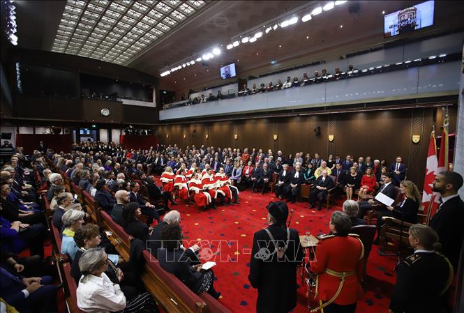 Quốc hội Canada nhanh chóng thông qua chương trình trợ cấp lương khổng lồ - Ảnh thời sự quốc tế - Kinh tế - KH - CN - Thông tấn xã Việt Nam (TTXVN)