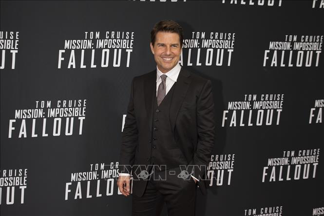 Trong ảnh (tư liệu): Diễn viên Tom Cruise tại một sự kiện ở Washington, DC, Mỹ ngày 22/7/2018. Ảnh: AFP/ TTXVN