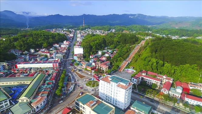 Trong ảnh: Lòng chảo Mường Thanh đang dần hồi sinh sau 66 năm Chiến thắng Điện Biên Phủ (ảnh tư liệu). Ảnh: Phan Tuấn Anh - TTXVN 