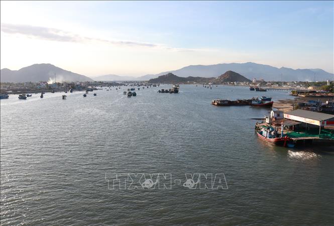 Trong ảnh: Đầm Nại rộng khoảng 1.200 ha thuộc huyện Ninh Hải, Ninh Thuận. Ảnh: Nguyễn Thành – TTXVN