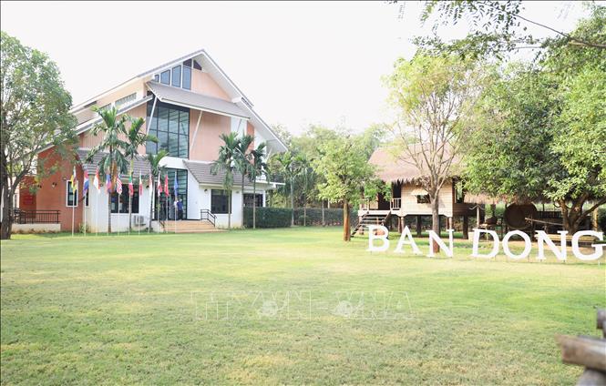 Trogn ảnh: Quang cảnh khu tưởng niệm. Ảnh: Hữu Kiên -  Pv TTXVN tại Thái Lan

