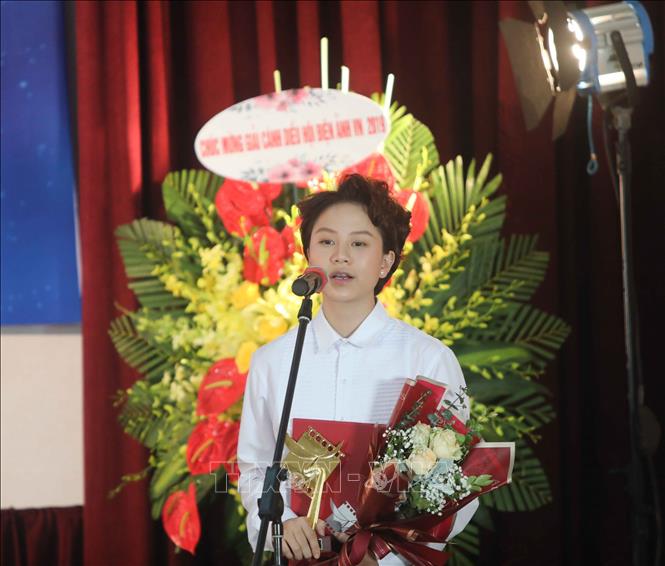 Trong ảnh: Diễn viên Bảo Hân trong vai Ánh Dương, phim 