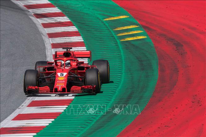 Trong ảnh (tư liệu): Xe đua tham gia Giải đua xe công thức 1 (F1) Grand Prix tại Spielberg, miền trung nước Áo, ngày 1/7/2018. Ảnh: AFP/ TTXVN
