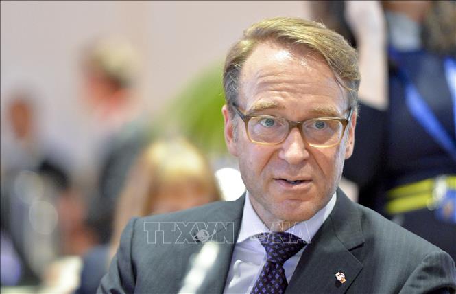 Trong ảnh (tư liệu): Thống đốc Ngân hàng Trung ương Đức Jens Weidmann tại một Hội nghị ở Vienna, Áo. Ảnh: AFP/TTXVN