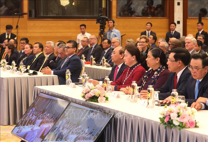 Photo: Vietnamese delegates at the summit’s opening ceremony. VNA Photo