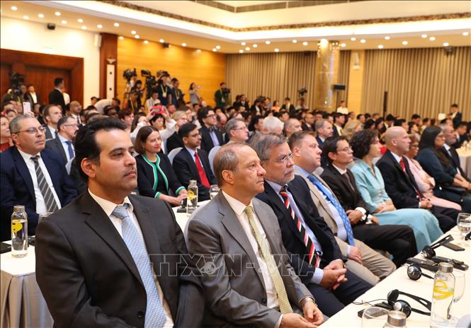 Photo: Delegates at the summit’s opening ceremony. VNA Photo