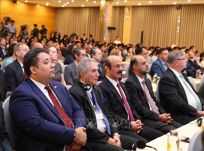 Photo: Delegates attend the summit's opening ceremony. VNA Photo