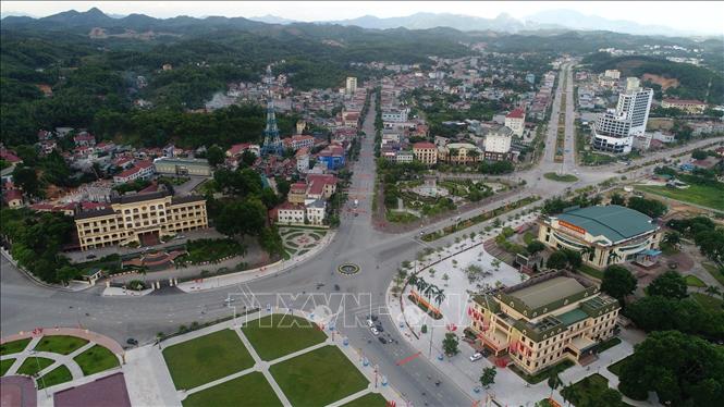 Trong ảnh: Một góc thành phố Yên Bái hôm nay. Ảnh: Đức Tưởng - TTXVN