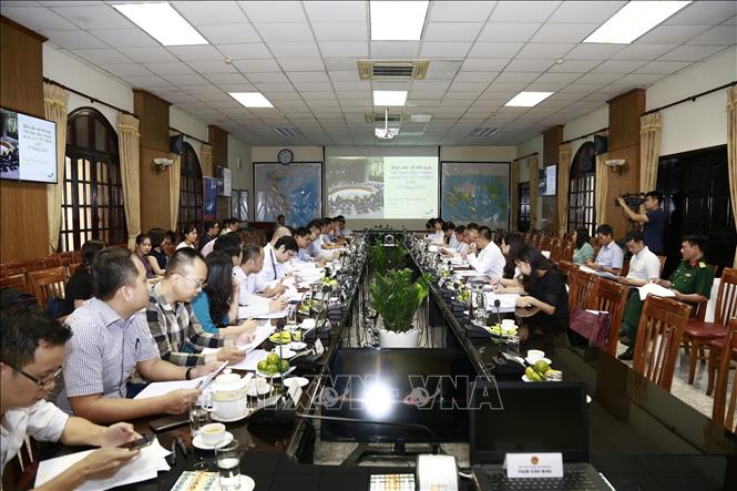 Photo: An overview of the periodic meeting. VNA Photo.