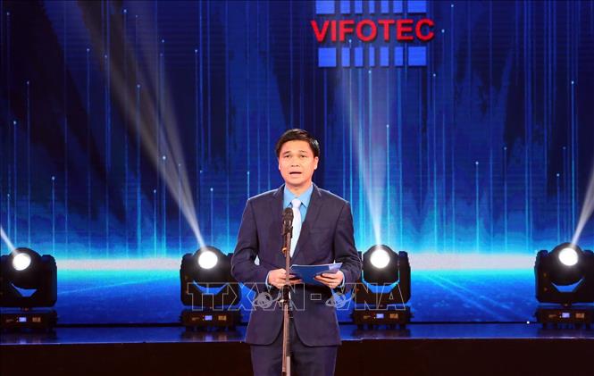 Trong ảnh: Ông Ngọ Duy Hiểu, Phó Chủ tịch Tổng Liên đoàn Lao động Việt Nam phát động Hội thi sáng tạo kỹ thuật toàn quốc lần thứ 16 (2020 – 2021). Ảnh: Anh Tuấn - TTXVN