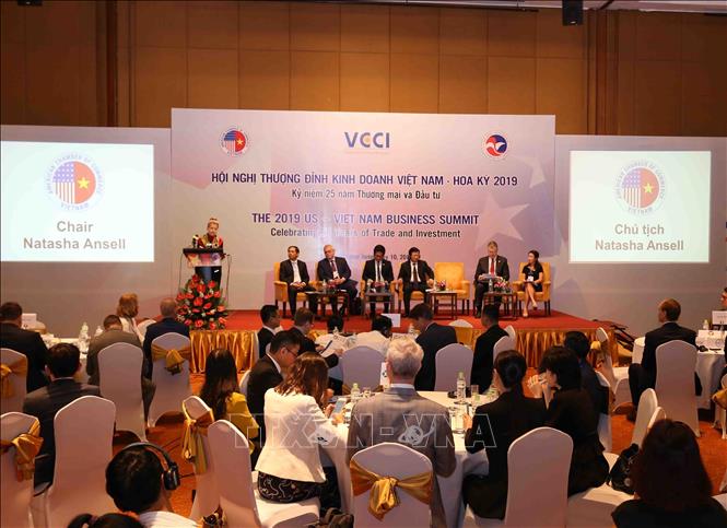 Trong ảnh: Hội nghị Thượng đỉnh Kinh doanh Việt Nam – Hoa Kỳ 2019 với chủ đề 