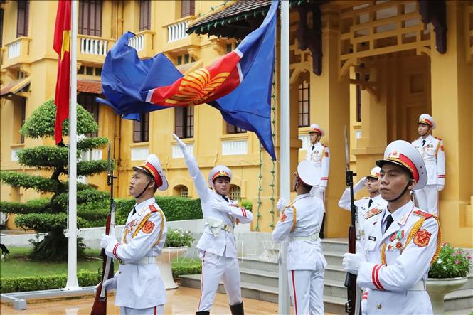 Photo: A view of the ceremony. VNA Photo: Lâm Khánh