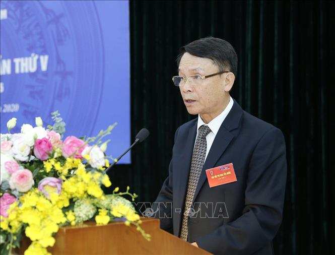 Trong ảnh: Tổng Giám đốc Thông tấn xã Việt Nam Nguyễn Đức Lợi phát biểu chỉ đạo. Ảnh: Doãn Tấn - TTXVN