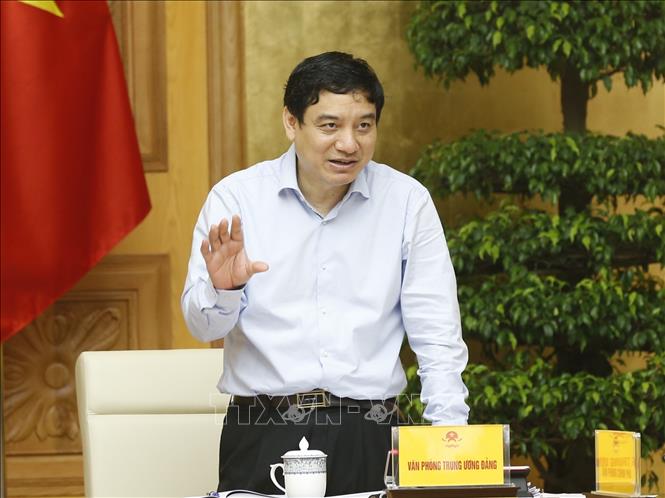 Phó Thủ tướng Vũ Đức Đam chủ trì họp triển khai công tác ...