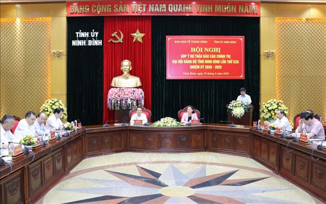 Trong ảnh: Quang cảnh buổi làm việc. Ảnh: Đức Phương - TTXVN