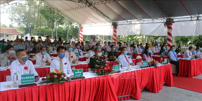 Trong ảnh: Các đại biểu tham dự buổi lễ. Ảnh: Công Mạo-TTXVN