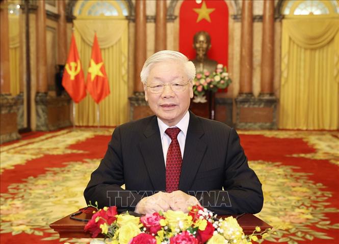 Tổng Bí thư, Chủ tịch nước Nguyễn Phú Trọng phát biểu tại ...