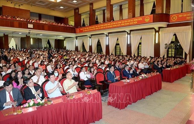 Trưởng Ban Tổ chức Trung ương Phạm Minh Chính dự Lễ khai ...