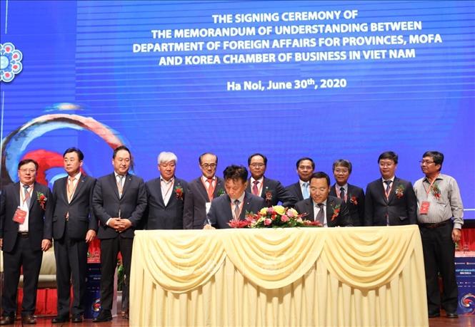 Sáng 30/6/2020, Bộ Ngoại giao Việt Nam, Đại sứ quán Hàn Quốc tại Việt Nam phối hợp tổ chức Hội nghị 