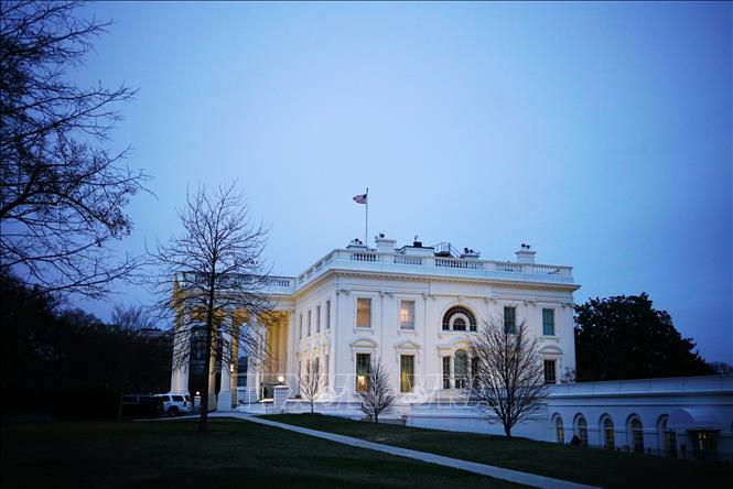 Trong ảnh: Nhà Trắng tại Washington, DC, Mỹ. Ảnh: AFP/ TTXVN