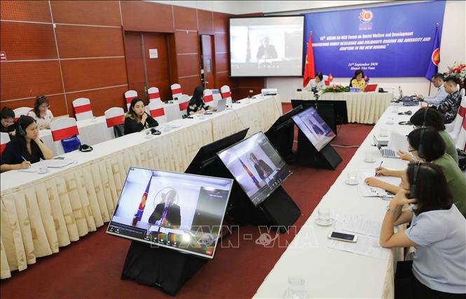 Photo: A view of the forum. VNA Photo: Thanh Tùng