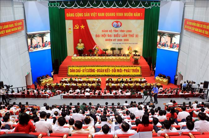Khai mạc Đại hội đại biểu Đảng bộ tỉnh Vĩnh Long lần thứ ...