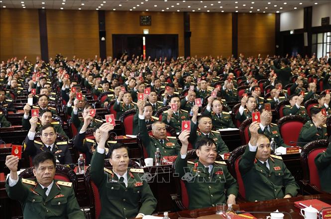 Đảng bộ Quân đội thông qua danh sách bầu cử đại biểu dự ...