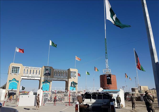 Trong ảnh (tư liệu): Cửa khẩu Chaman ở biên giới Pakistan - Afghanistan. Ảnh: AFP/ TTXVN