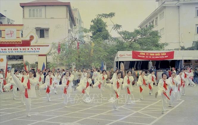 Trong ảnh: Tiết mục 