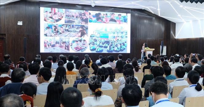 Trong ảnh: Quang cảnh hội thảo. Ảnh: Thu Hoài - TTTXVN