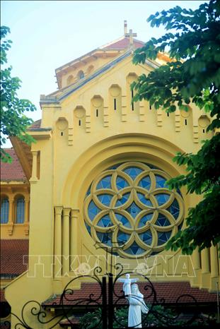 Trong ảnh: Nhà thờ Cửa Bắc (Hà Nội). Ảnh: Nhật Anh - TTXVN