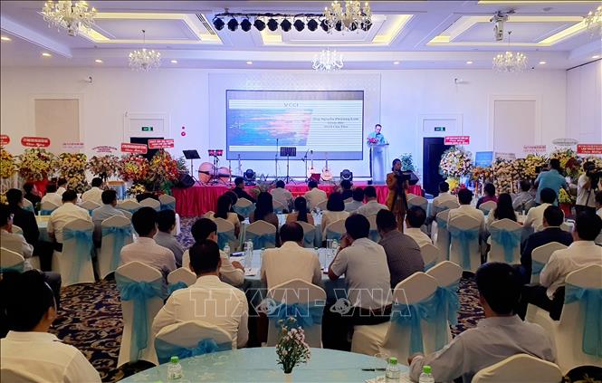 Trong ảnh: Quang cảnh Hội thảo. Ảnh: Ánh Tuyết - TTXVN 