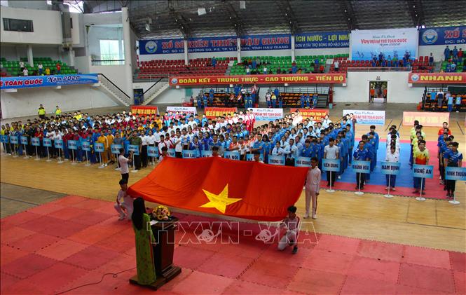 Trong ảnh: Quang cảnh lễ khai mạc. Ảnh: Hồng Thái - TTXVN